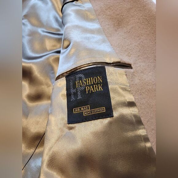 Fashion park men's trench coat size large - Picture 3 of 9